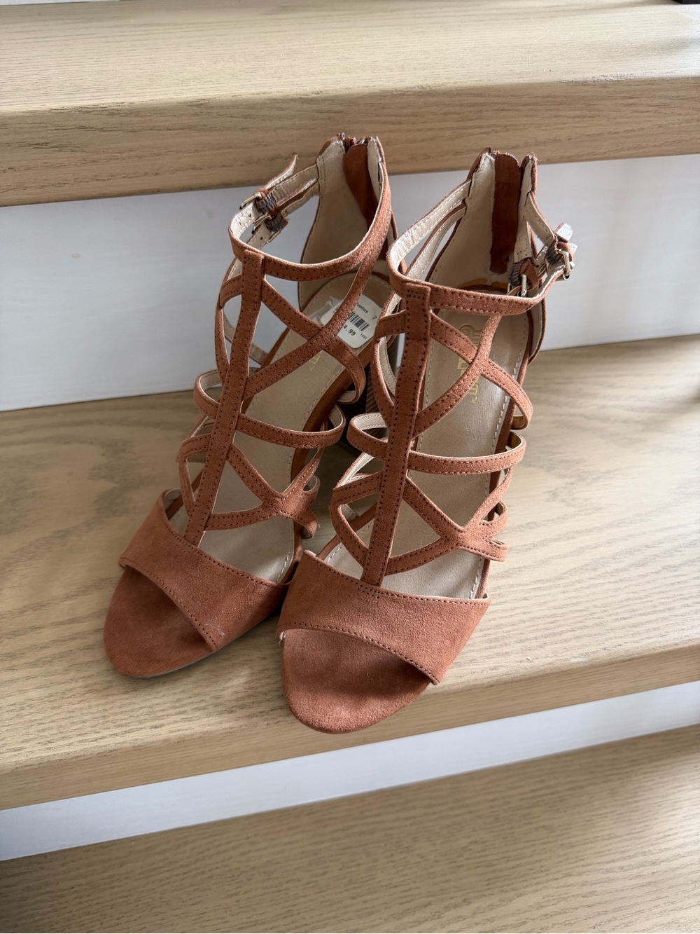 Women's Strappy Block Heel Sandals